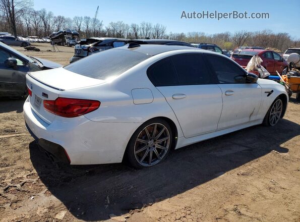 WBSJF0C51KB447852 2019 BMW M5 Белый Задняя правая четверть