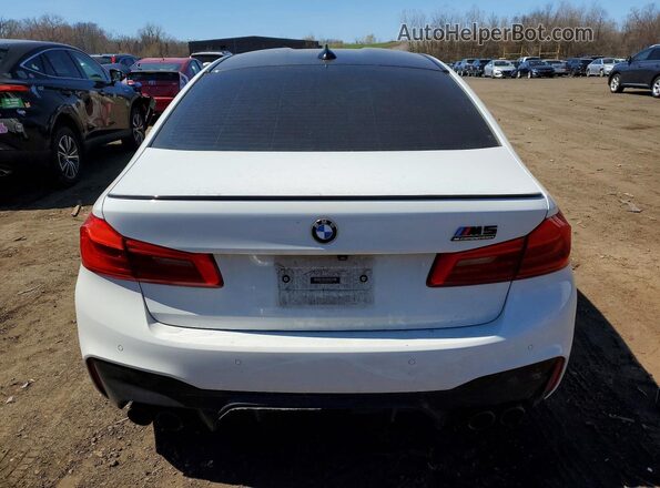 WBSJF0C51KB447852 2019 BMW M5 Белый Вид сзади