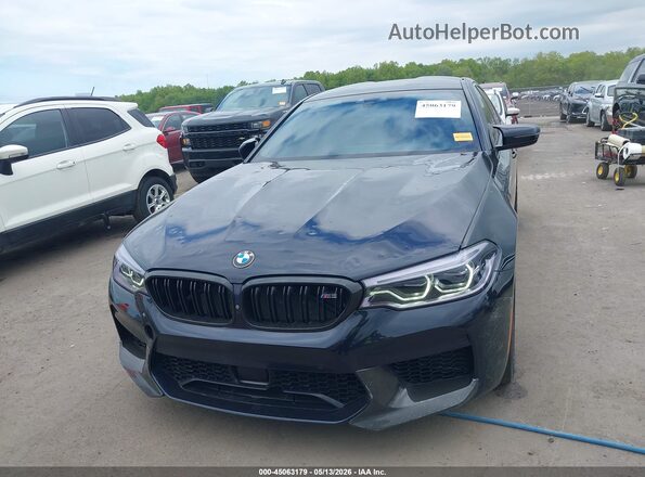 WBSJF0C5XJB282835 2018 BMW M5 Black Vista del cuadro de instrumentos