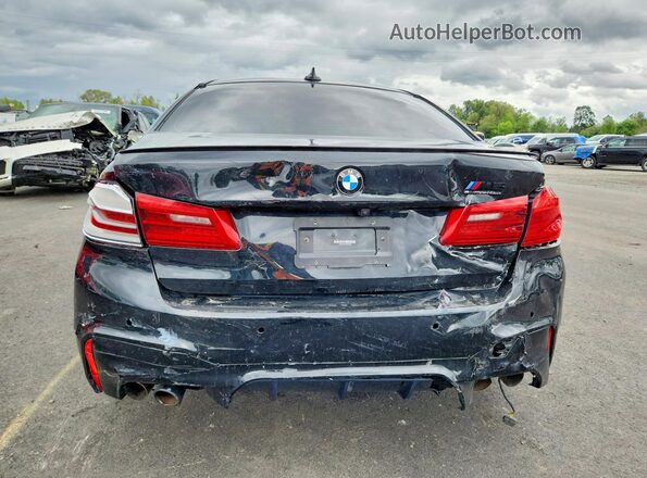 WBSJF0C5XKB446893 2019 BMW M5 Black უკანა ხედი