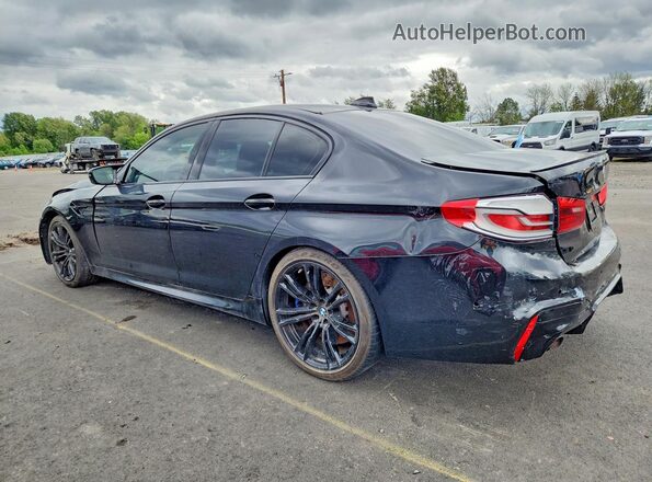 WBSJF0C5XKB446893 2019 BMW M5 Black უკანა მარცხენა