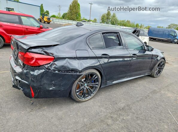 WBSJF0C5XKB446893 2019 BMW M5 Black უკანა მარჯვენა