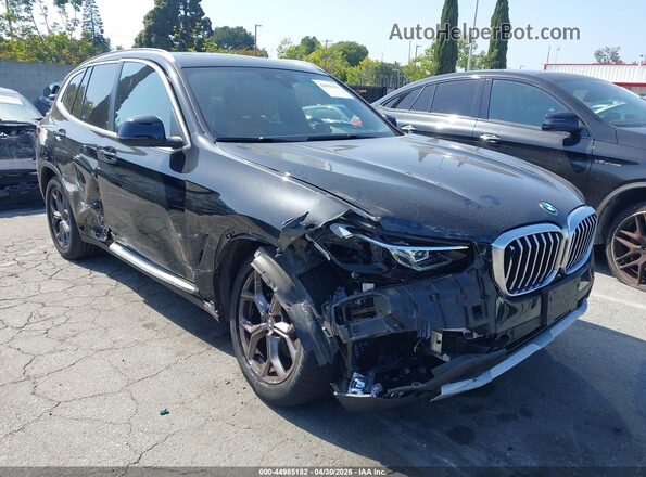 WBX47DP00NN172875 2022 BMW X3 Черный Передняя правая четверть