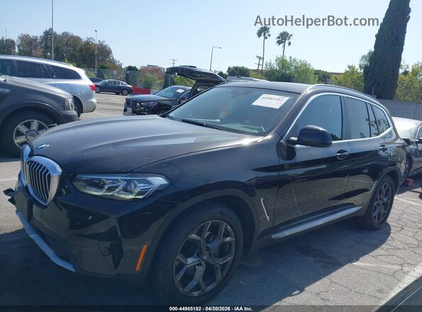 WBX47DP00NN172875 2022 BMW X3 Черный Панорамный вид салона 360°