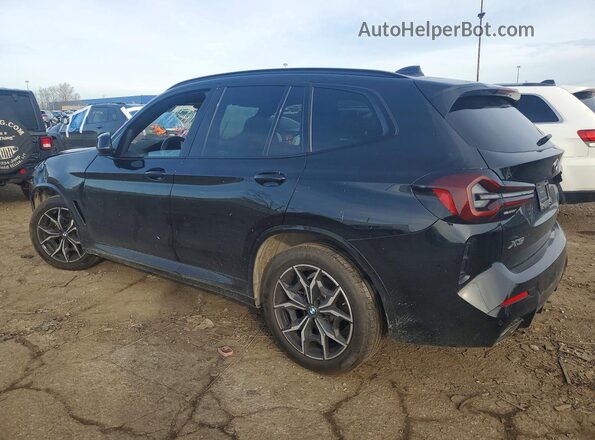 WBX57DP02RN304075 2024 BMW X3 Черный Задняя левая четверть
