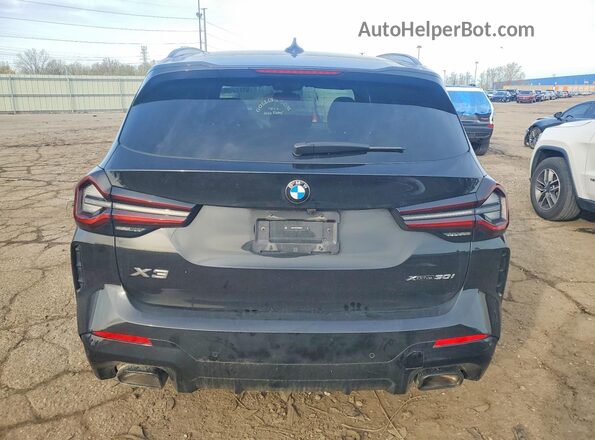 WBX57DP02RN304075 2024 BMW X3 Черный Вид сзади