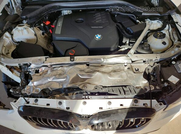 WBX57DP03RN266274 2024 BMW X3 White Vista del compartimento del motor