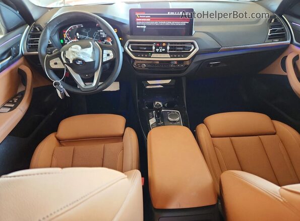 WBX57DP03RN266274 2024 BMW X3 White Vista del salpicadero