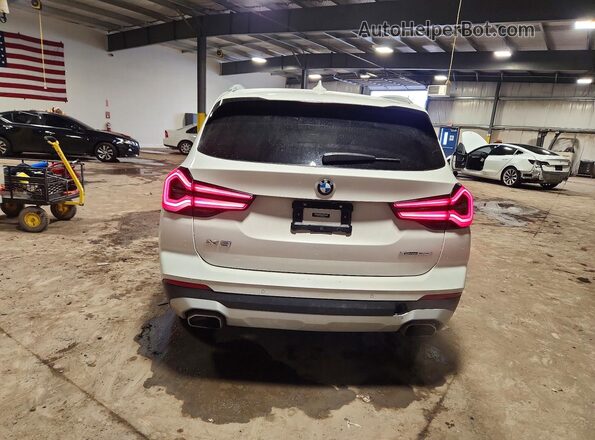 WBX57DP09NN178663 2022 BMW X3 Белый Вид сзади