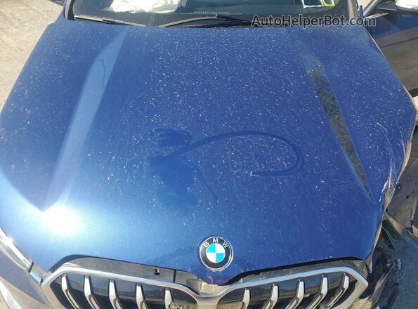 WBX73EF04P5W38858 2023 BMW X1 Blue Engine compartment view