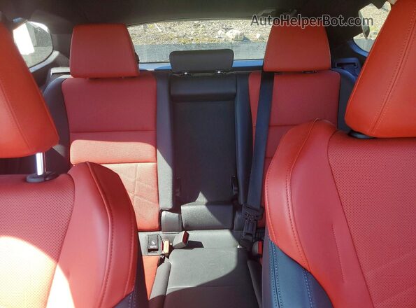 WBX73EF04P5W38858 2023 BMW X1 Blue Rear seats view