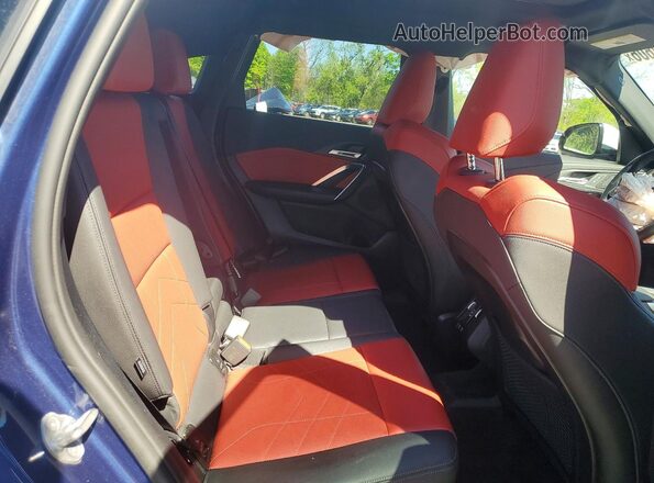 WBX73EF04P5W38858 2023 BMW X1 Blue Rear interior view