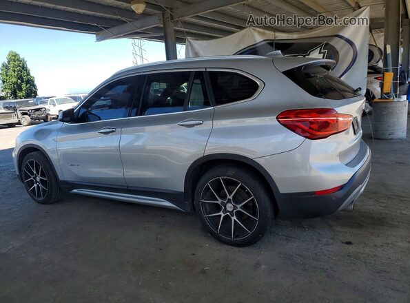 WBXHT3C30G5E56309 2016 BMW X1 Silver Tył lewy