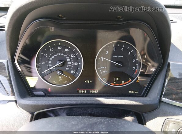 WBXHT3C30GP883264 2016 BMW X1 Blue Вид задніх сидінь