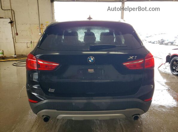 WBXHT3C30J5K27729 2018 BMW X1 Черный Вид сзади