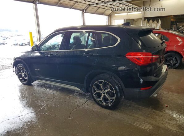 WBXHT3C30J5K27729 2018 BMW X1 Черный Задняя левая четверть