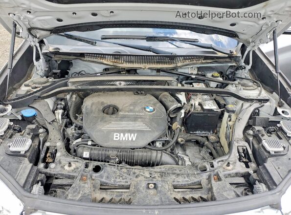 WBXHT3C31GP886321 2016 BMW X1 Серебряный Вид подкапотного пространства