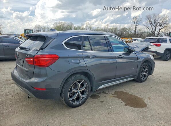 WBXHT3C31H5F73737 2017 BMW X1 Black Rear right