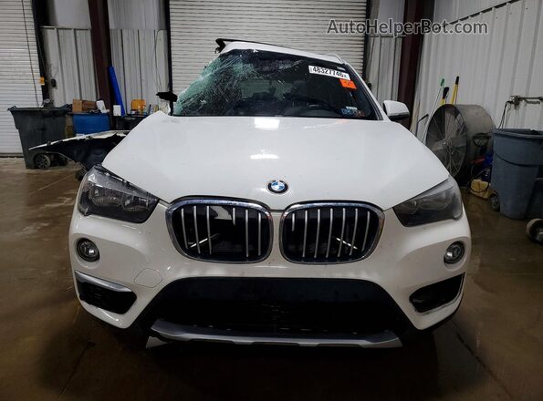 WBXHT3C31H5F83040 2017 BMW X1 White Вид спереду