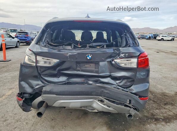 WBXHT3C31J5K26072 2018 BMW X1 Gray უკანა ხედი