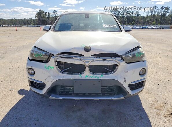 WBXHT3C31J5L27192 2018 BMW X1 White წინა ხედი
