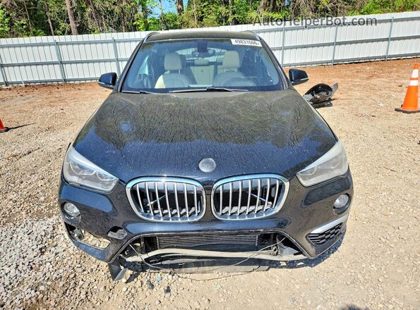 WBXHT3C32GP882133 2016 BMW X1 Black Вид спереду