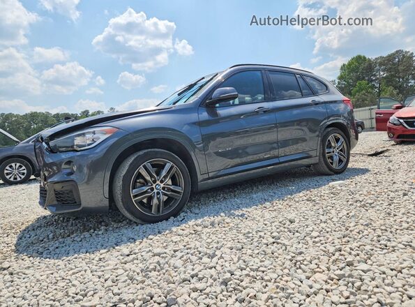 WBXHT3C32J5F93131 2018 BMW X1 Gray წინა მარცხენა ხედი სამი მეოთხედიდან