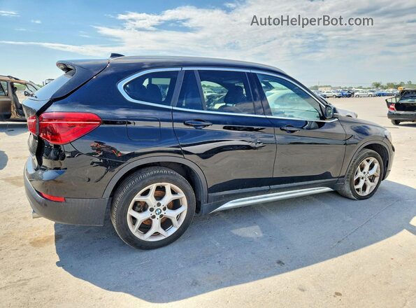 WBXHT3C32J5L27816 2018 BMW X1 Черный Задняя правая четверть