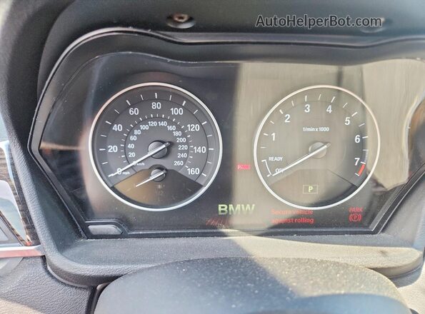 WBXHT3C33GP880861 2016 BMW X1 Белый Вид щитка приборов