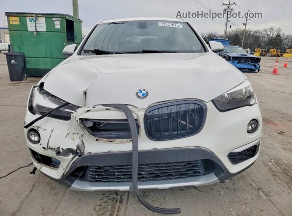 WBXHT3C33J5F91131 2018 BMW X1 Белый Вид спереди