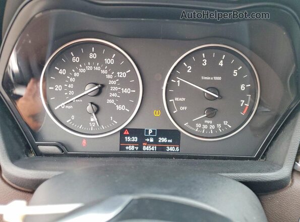 WBXHT3C33J5F91131 2018 BMW X1 Белый Вид щитка приборов