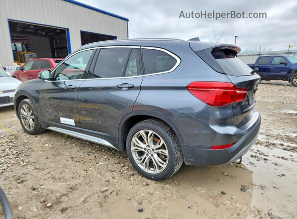 WBXHT3C34H5F76017 2017 BMW X1 Gray Հետևի ձախ