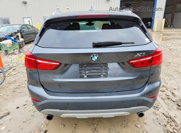 WBXHT3C34H5F76017 2017 BMW X1 Gray Հետևի տեսք