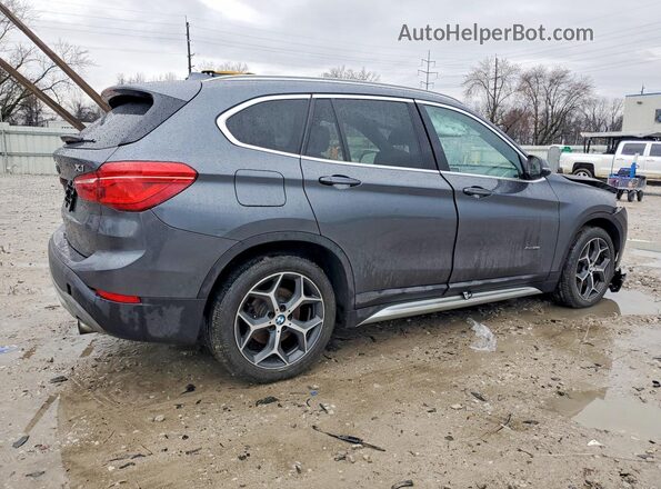 WBXHT3C34H5F85185 2017 BMW X1 Gray Հետևի աջ