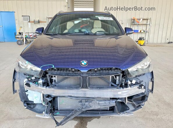 WBXHT3C34J5F92286 2018 BMW X1 Blue Vista frontal