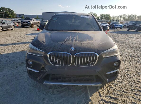 WBXHT3C34J5F92921 2018 BMW X1 Black Vista frontal