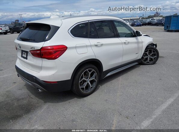 WBXHT3C34J5K22713 2018 BMW X1 White Հետևի աջ