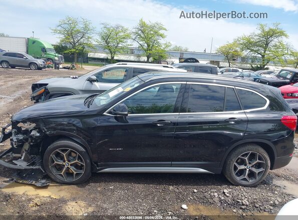 WBXHT3C34J5L26666 2018 BMW X1 Черный Панорамный вид салона 360°