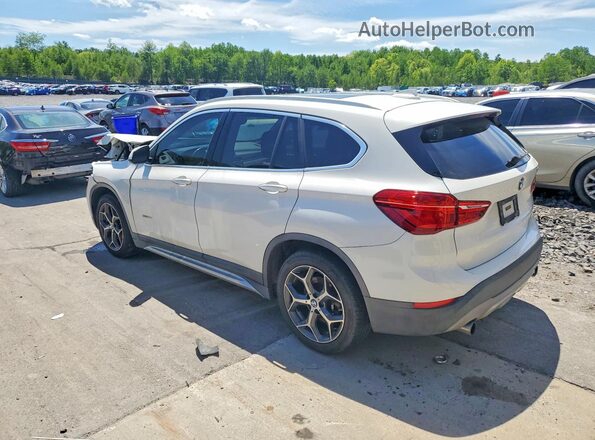 WBXHT3C35J5K31730 2018 BMW X1 Белый Задняя левая четверть
