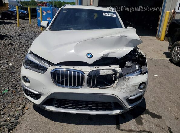 WBXHT3C35J5K31730 2018 BMW X1 Белый Вид спереди