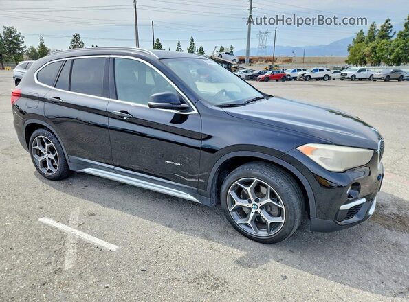 WBXHT3C36GP880188 2016 BMW X1 Black Przód prawy