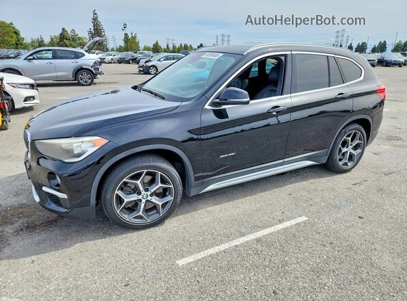 WBXHT3C36GP880188 2016 BMW X1 Black Przód lewy