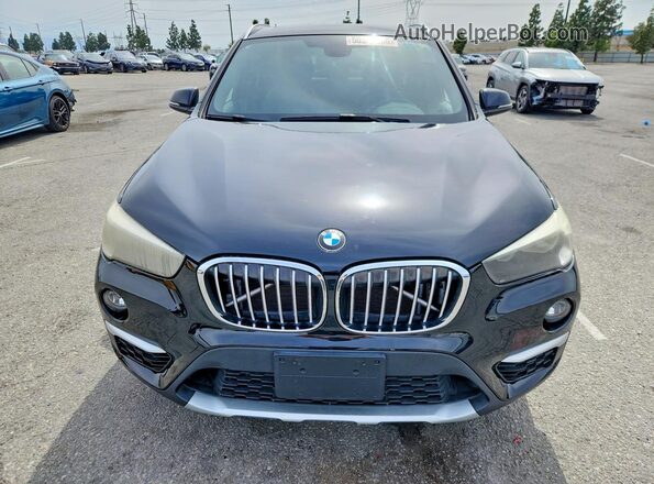 WBXHT3C36GP880188 2016 BMW X1 Black Widok z przodu