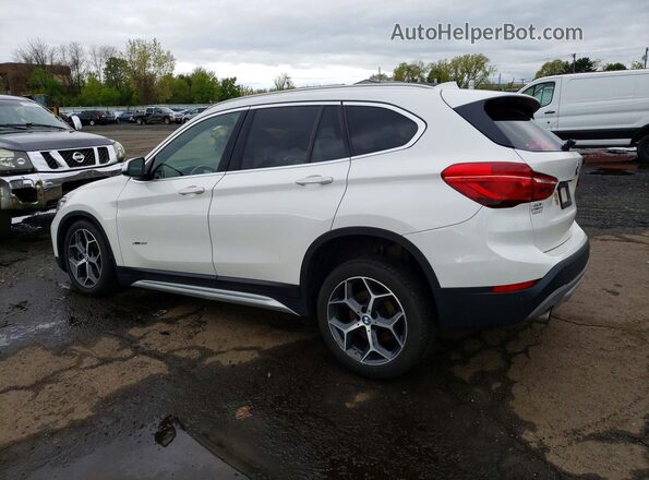WBXHT3C36J5K28786 2018 BMW X1 Белый Задняя левая четверть