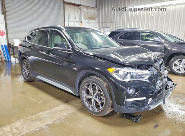 WBXHT3C38J3H33694 2018 BMW X1 Black Delantero derecho