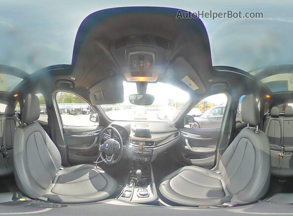 WBXHT3C39GP887460 2016 BMW X1 Серебряный Панорамный вид салона 360°