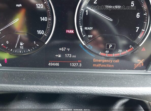 WBXHT3C39J5L33547 2018 BMW X1 Синий 
