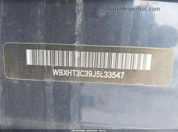 WBXHT3C39J5L33547 2018 BMW X1 Синий Вид подкапотного пространства