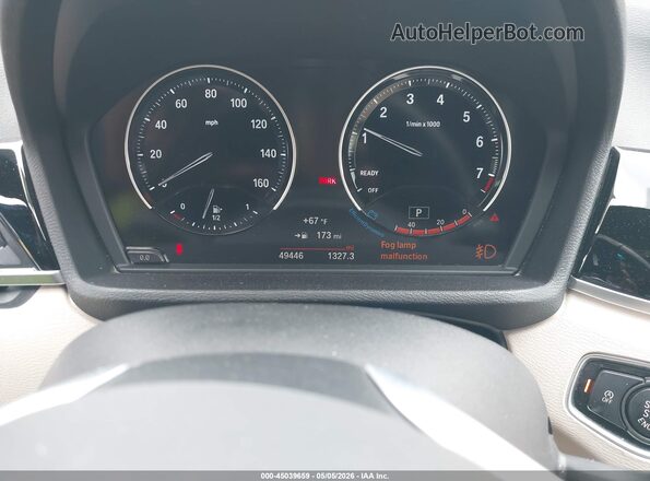 WBXHT3C39J5L33547 2018 BMW X1 Синий Вид задних сидений