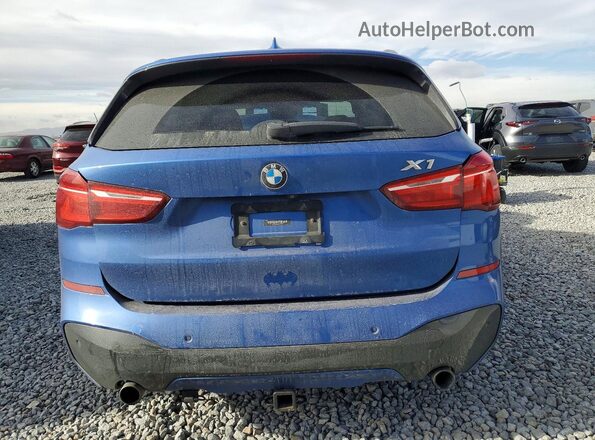 WBXHT3C3XG5E47956 2016 BMW X1 Синий Вид сзади